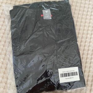 Tesla V-Neck Cardigan Button  Down Sweater Black Mens XL